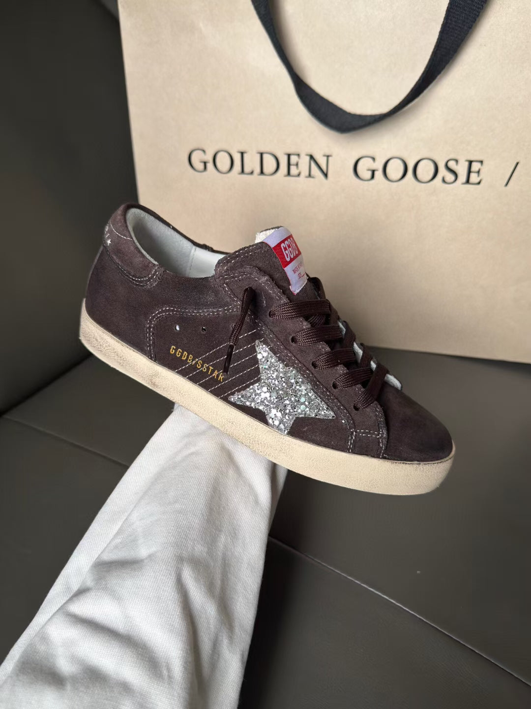 Golden Goose Vintage Distressed Sneakers #275