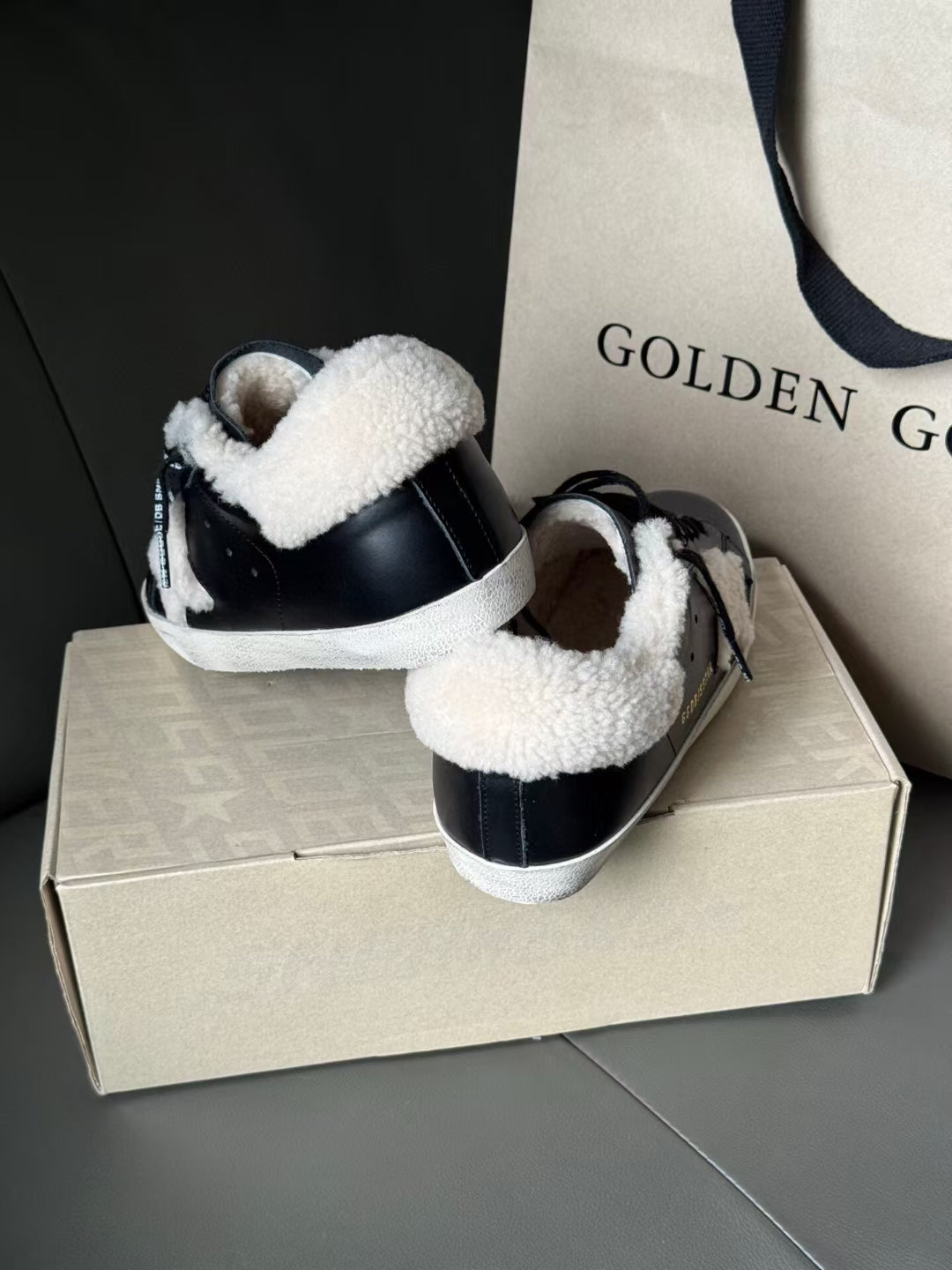 Golden Goose Vintage Distressed Sneakers #012