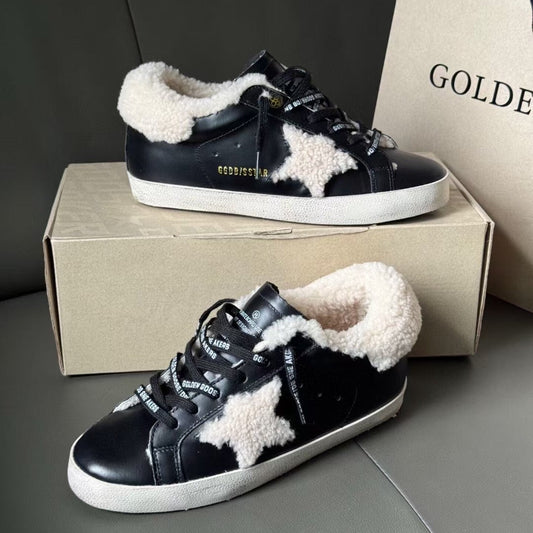 Golden Goose Vintage Distressed Sneakers #012