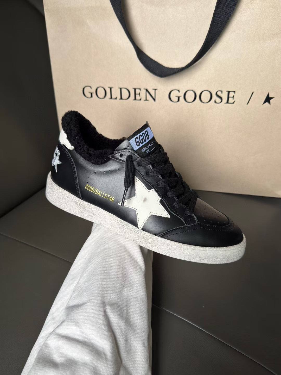 Golden Goose Vintage Distressed Sneakers #013