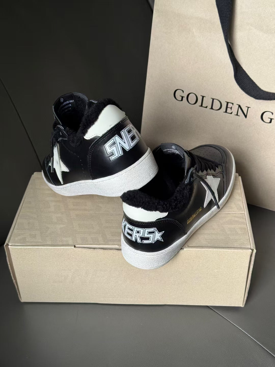 Golden Goose Vintage Distressed Sneakers #013