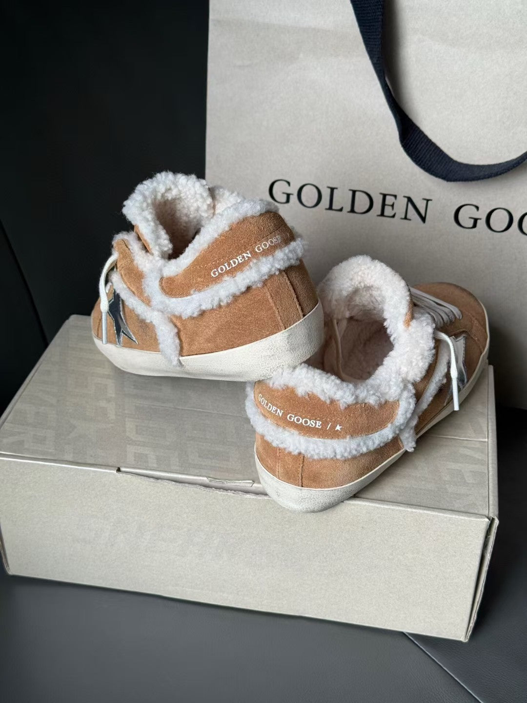 Golden Goose Vintage Distressed Sneakers #011