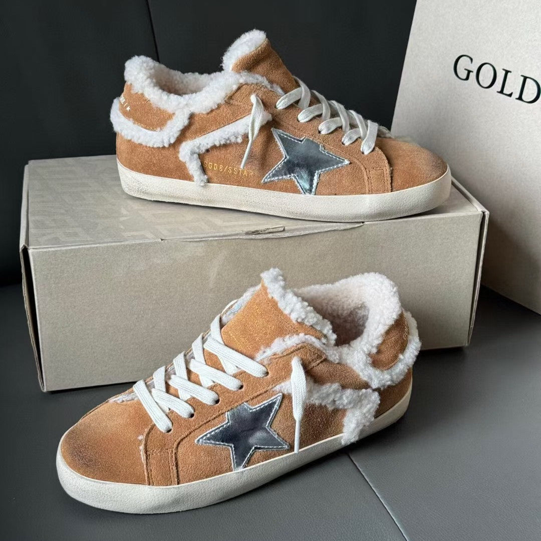 Golden Goose Vintage Distressed Sneakers #011