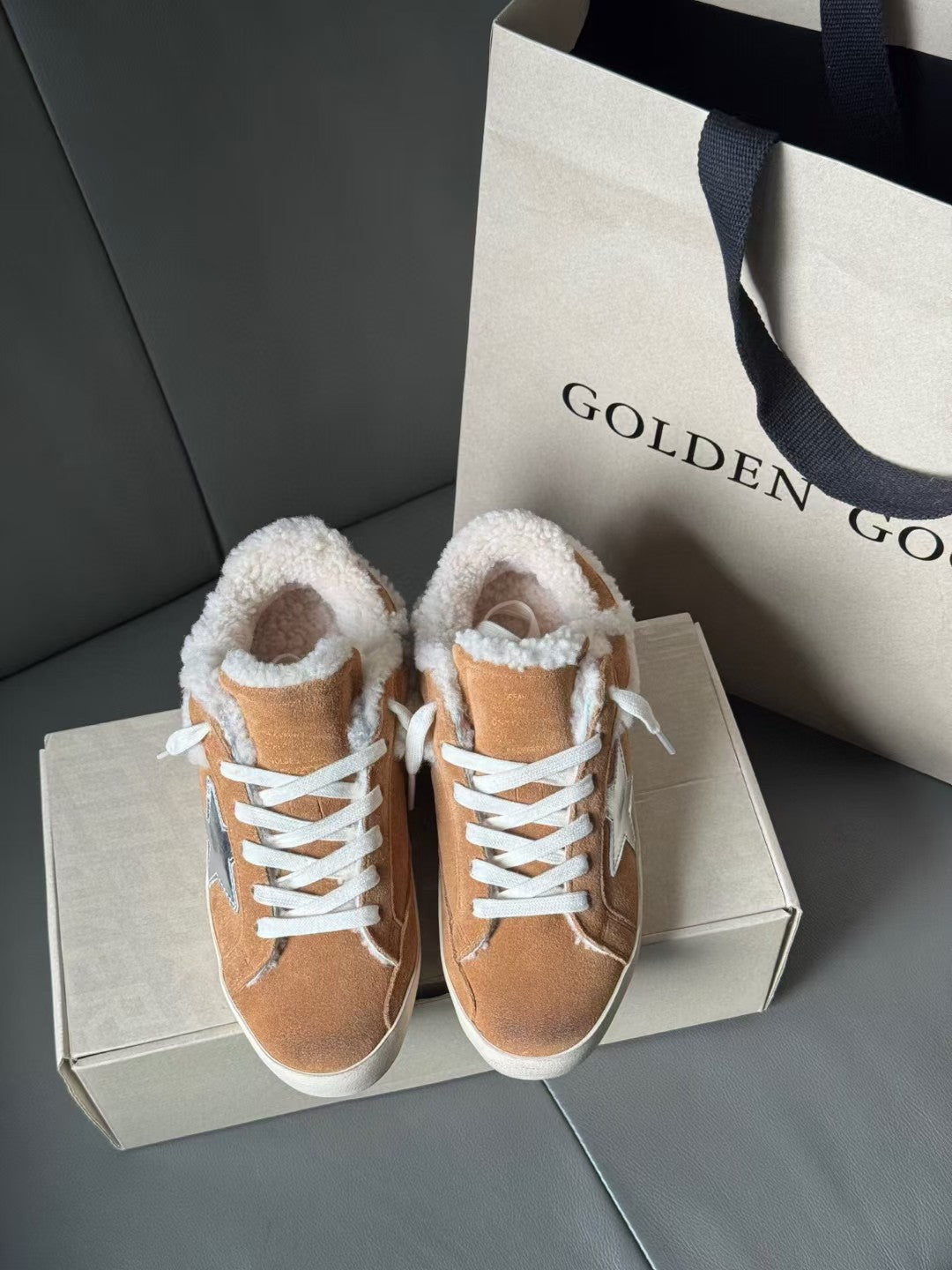 Golden Goose Vintage Distressed Sneakers #011
