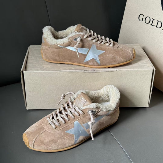 Golden Goose Vintage Distressed Sneakers #062