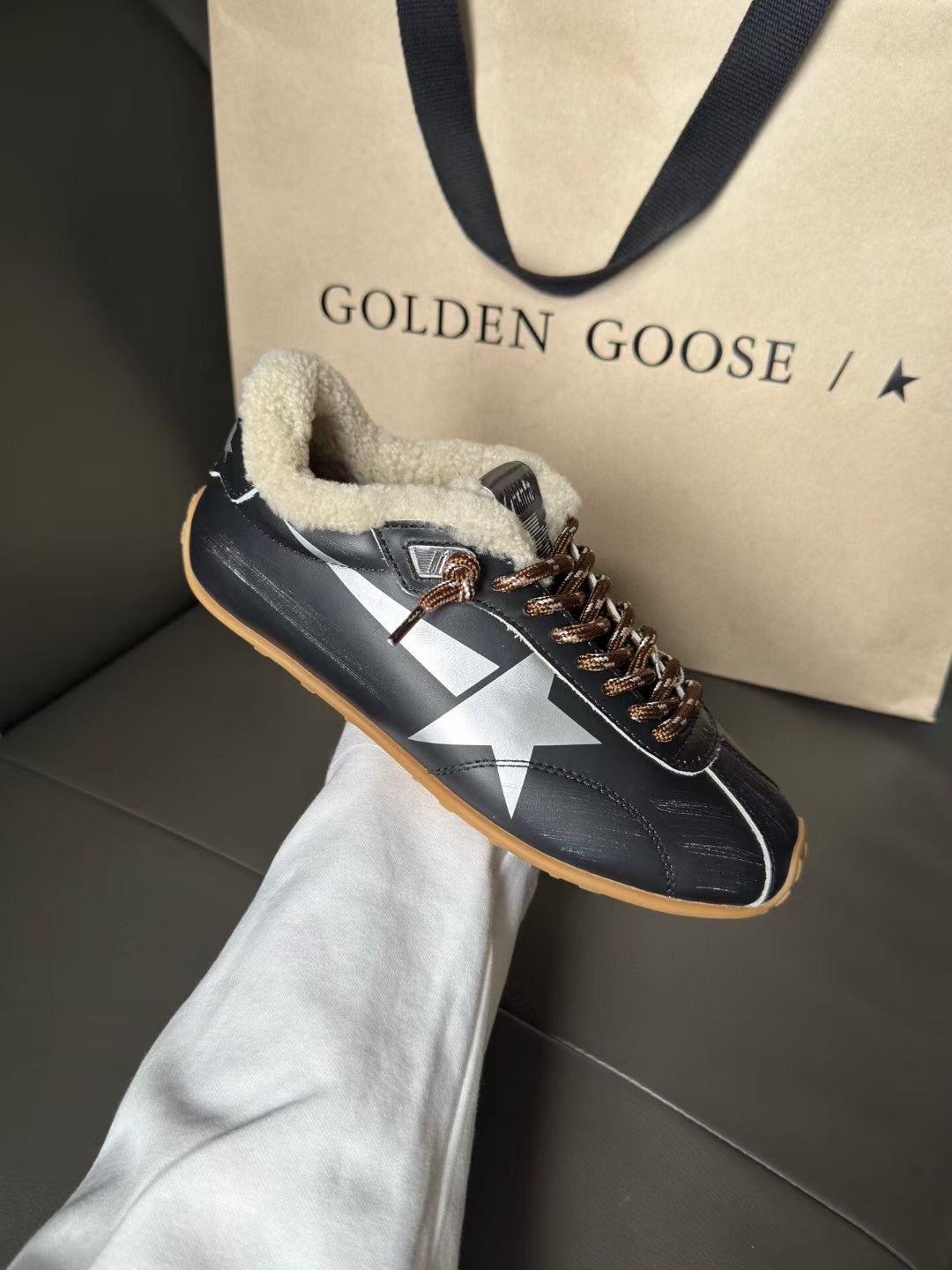Golden Goose Vintage Distressed Sneakers #065