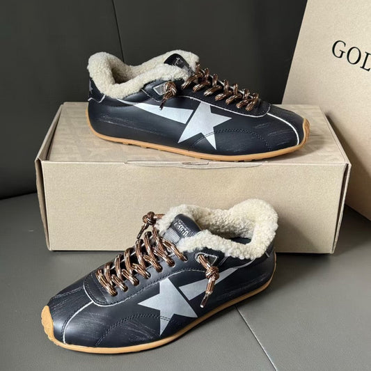 Golden Goose Vintage Distressed Sneakers #065
