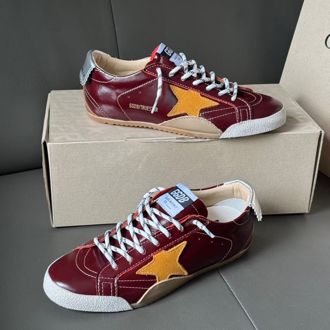 Golden Goose Vintage Distressed Sneakers #293