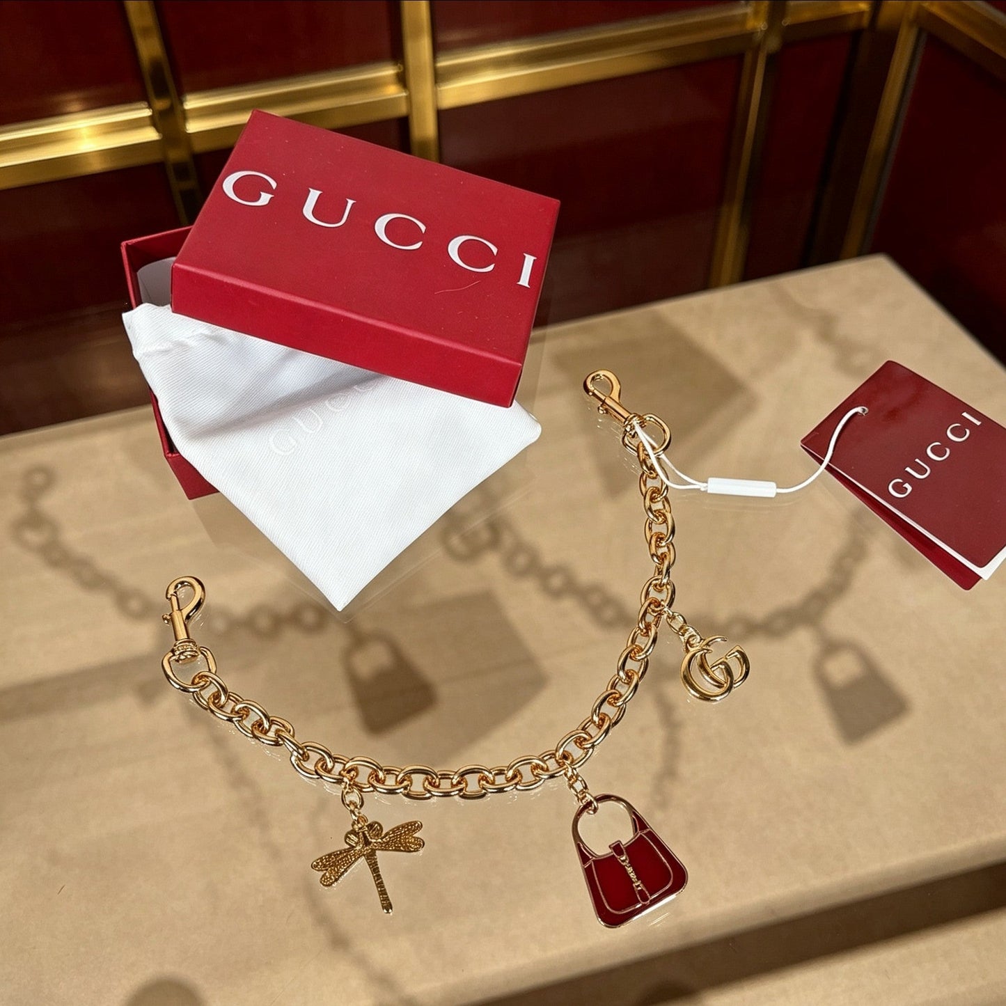 Gucci Enamel Vintage Pendant