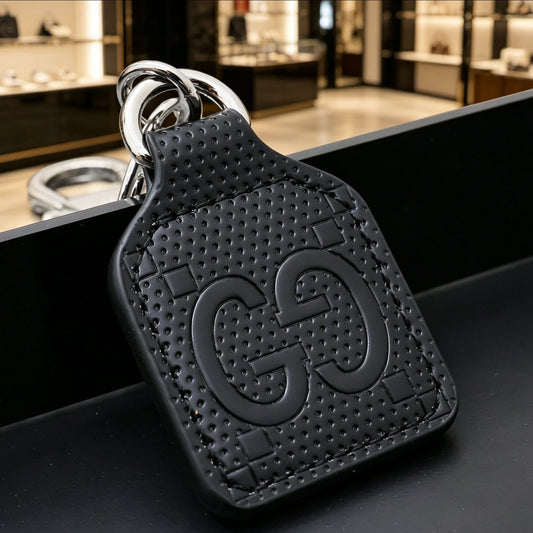 Gucci Leather Vintage Keychain