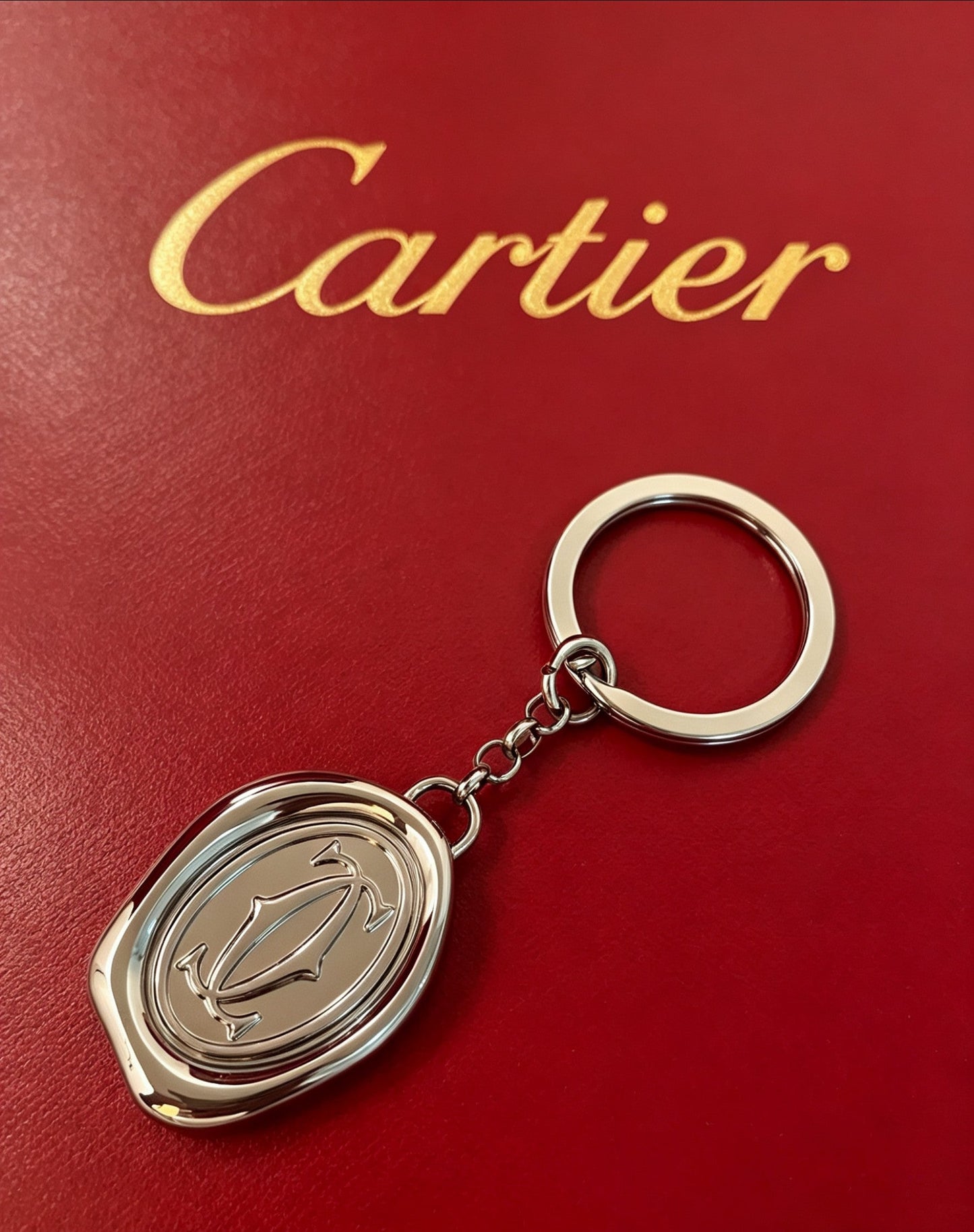 Cartier Classic Double-C Keychain