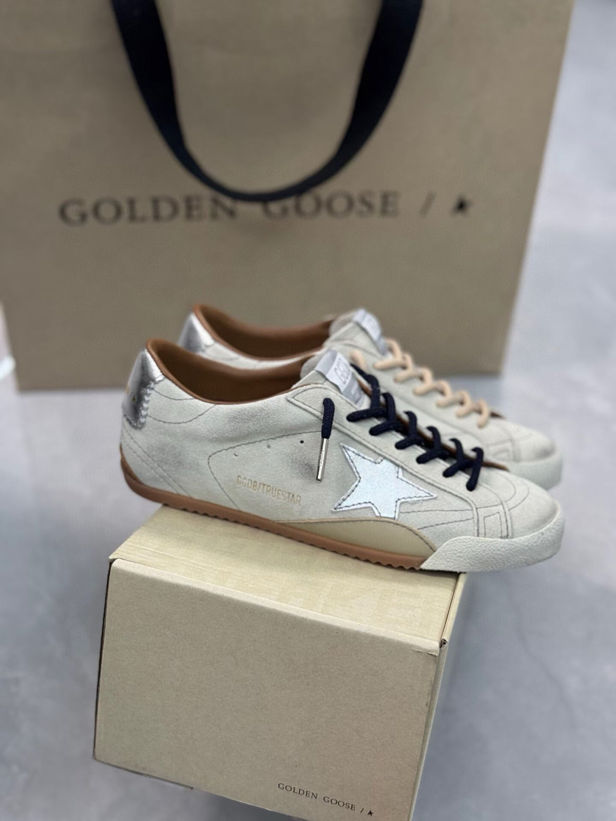 Golden Goose Vintage Distressed Sneakers #061