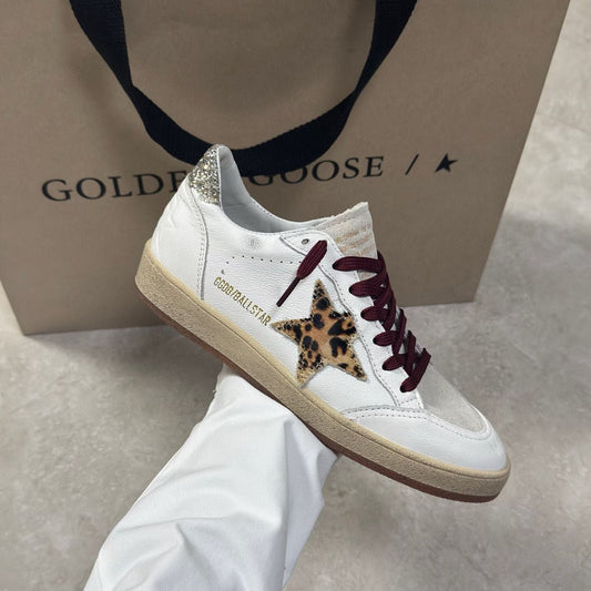 Golden Goose Vintage Distressed Sneakers #110