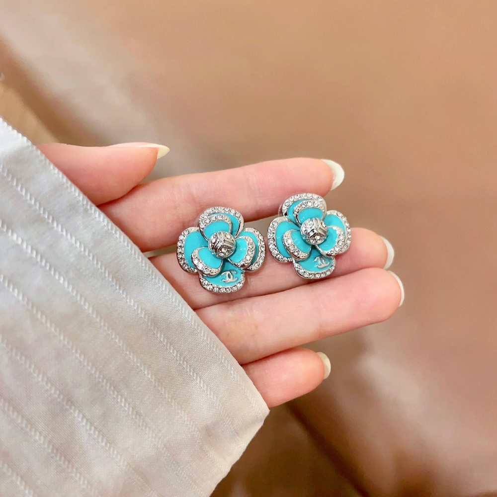Chanel Vintage Double C Earrings