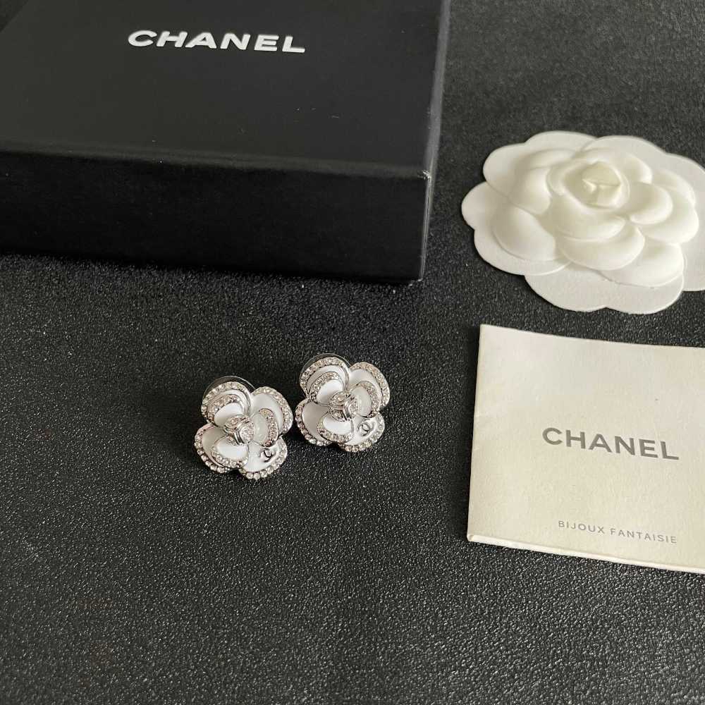 Chanel Vintage Double C Earrings