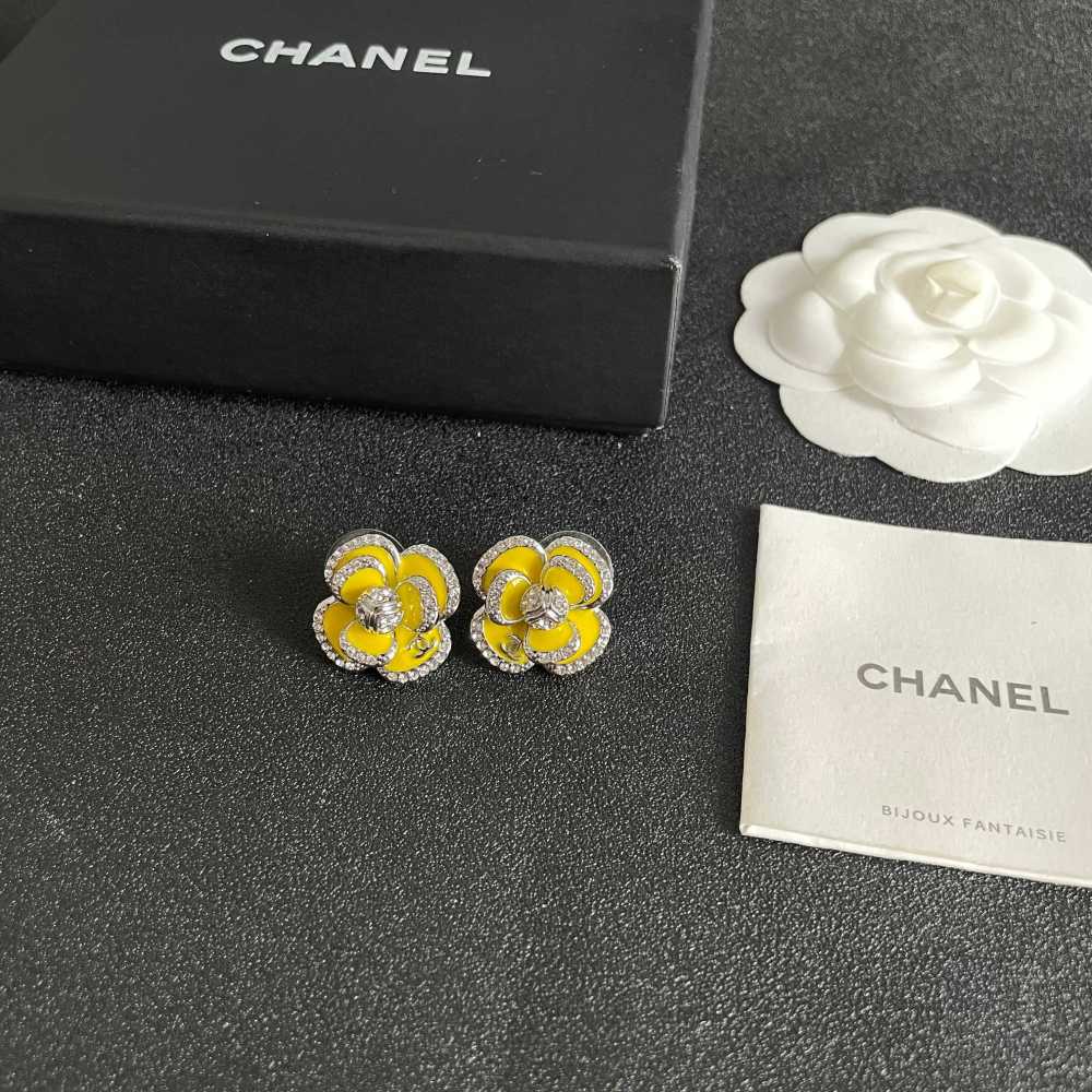 Chanel Vintage Double C Earrings