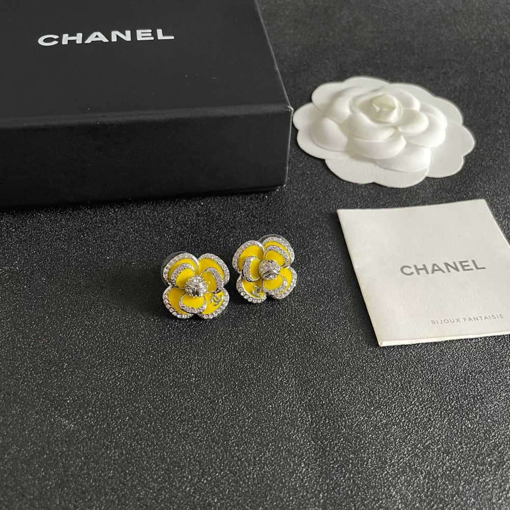 Chanel Vintage Double C Earrings