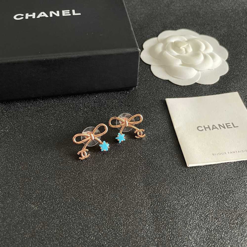 Chanel Vintage Double C Earrings