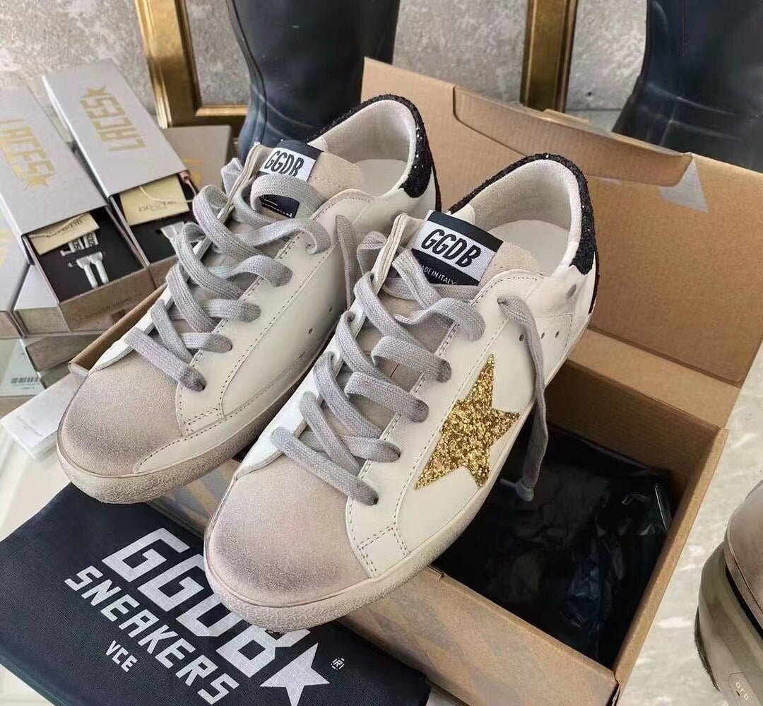 Golden Goose Vintage Distressed Sneakers #315