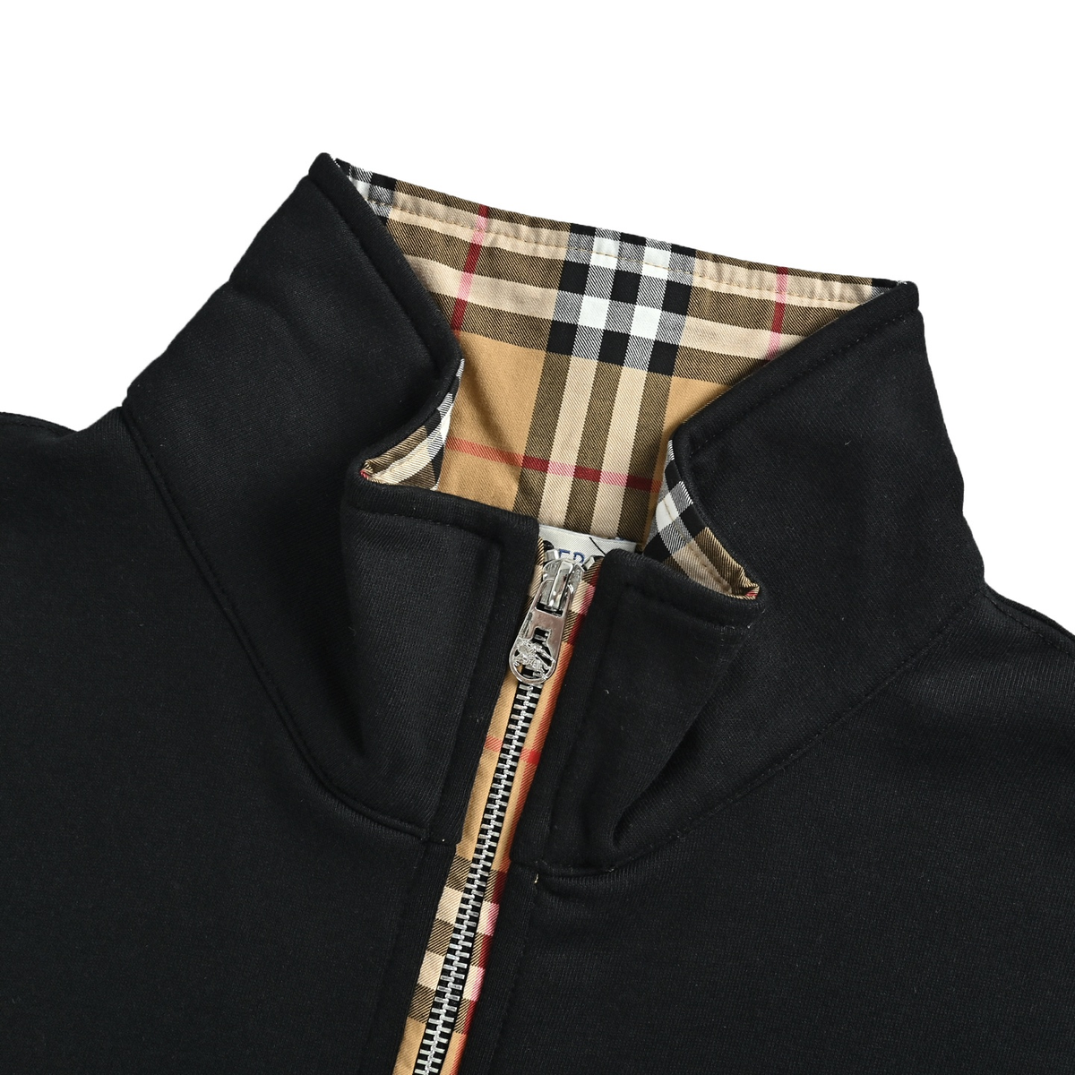 Burberry Half-Zip Collar Sweatshirt