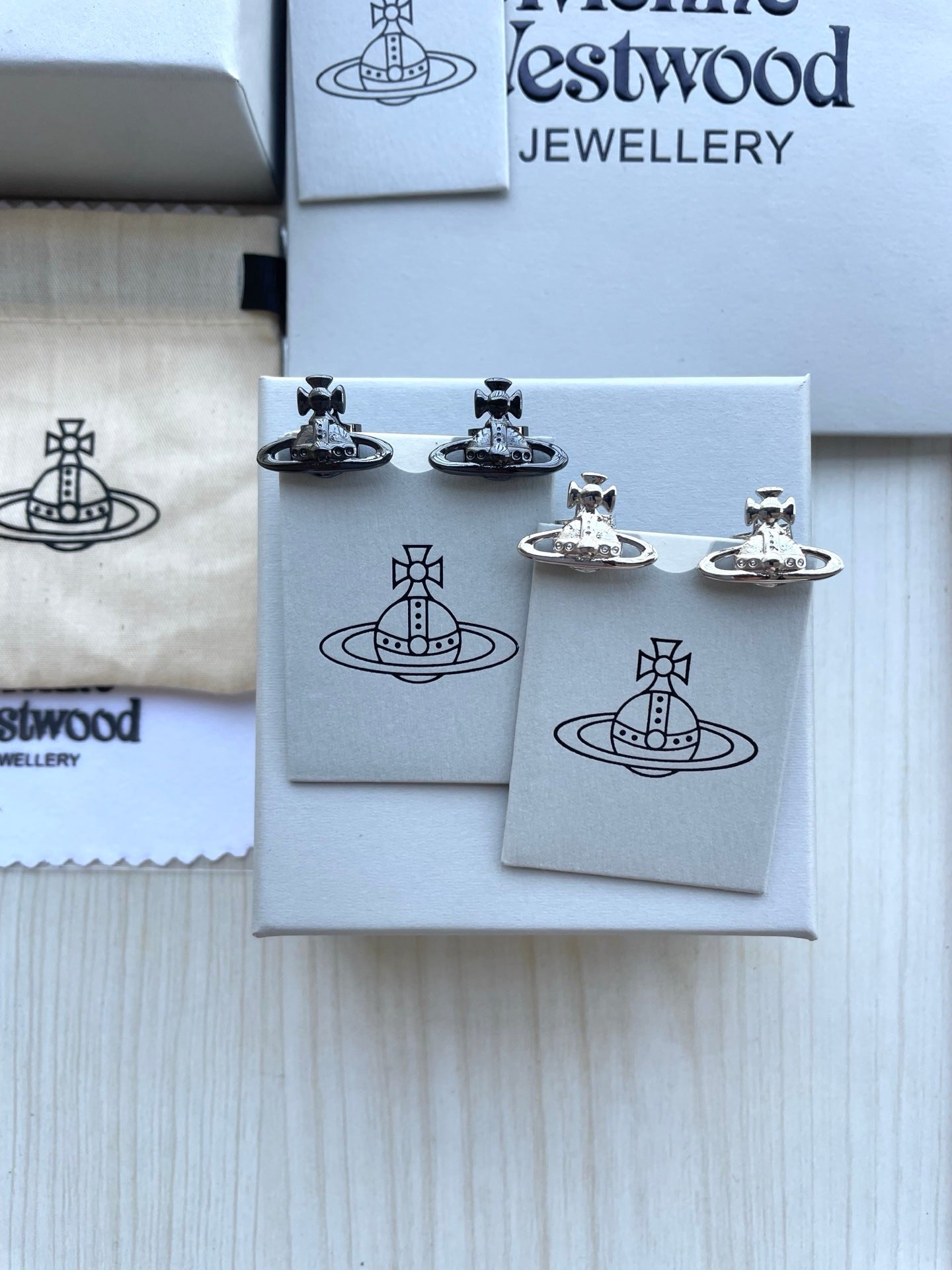 Saturn Stud Earrings