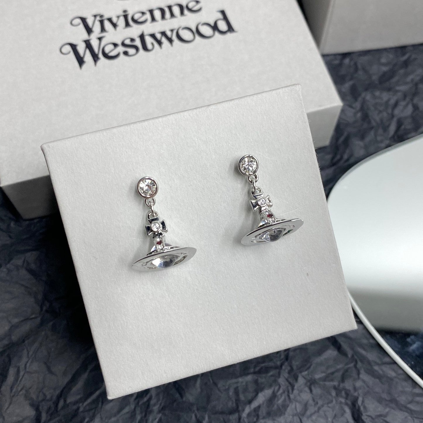 Crystal Planet Earrings
