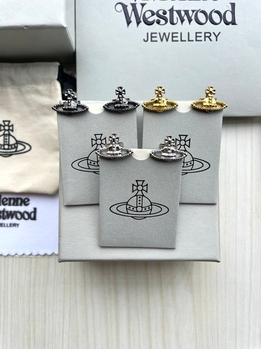 Saturn Stud Earrings