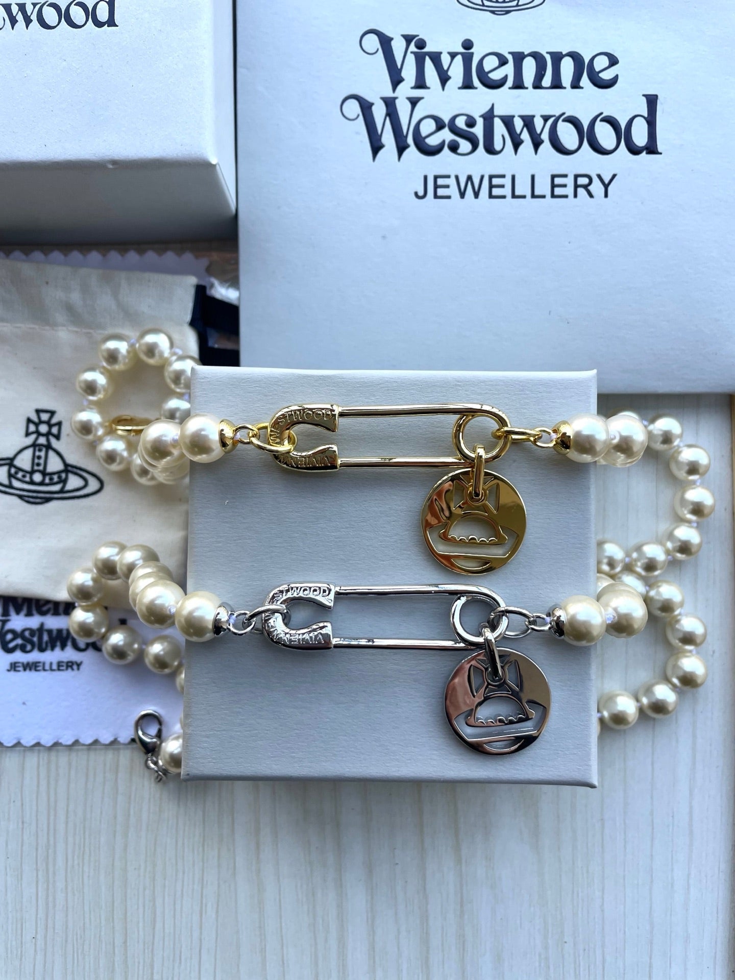Pearl & Pin Bracelet
