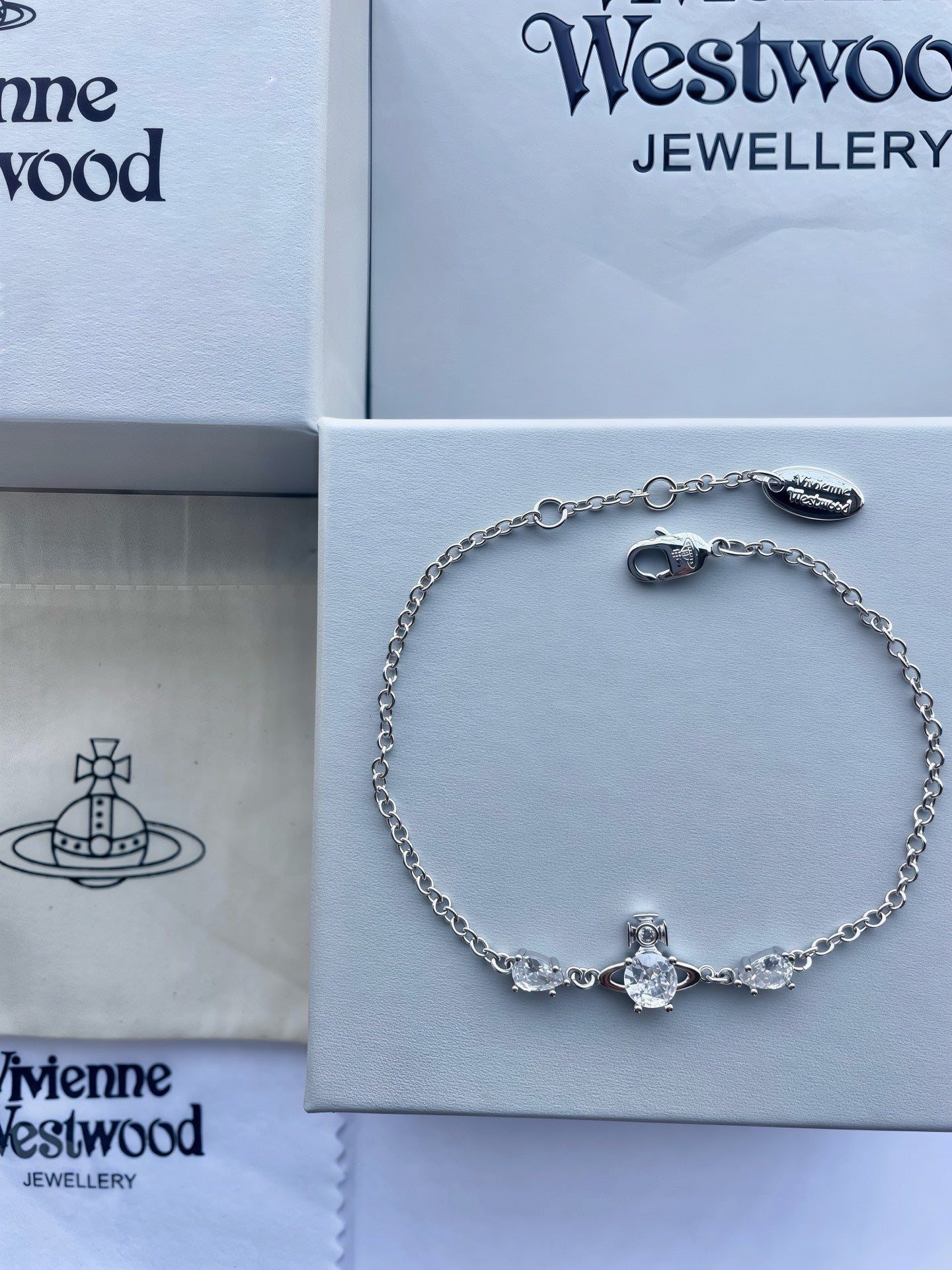 Simple Rhinestone Bracelet