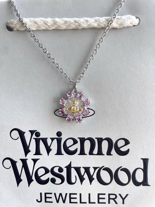 Snowflake Rhinestone Necklace