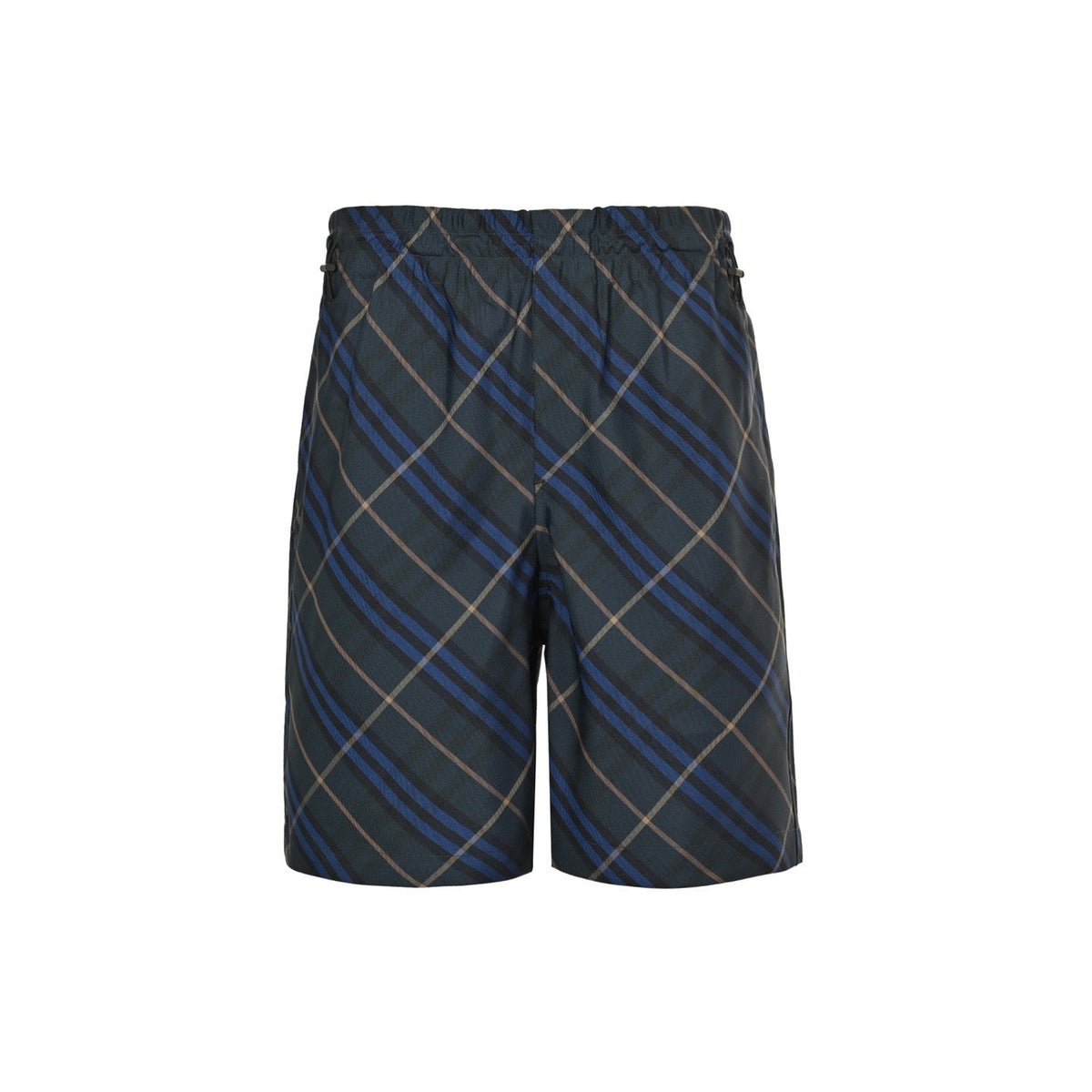 Burberry Diagonal Plaid Shorts