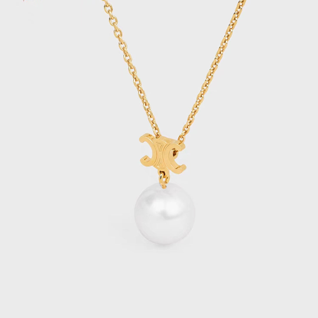 CELINE Triomphe Necklace