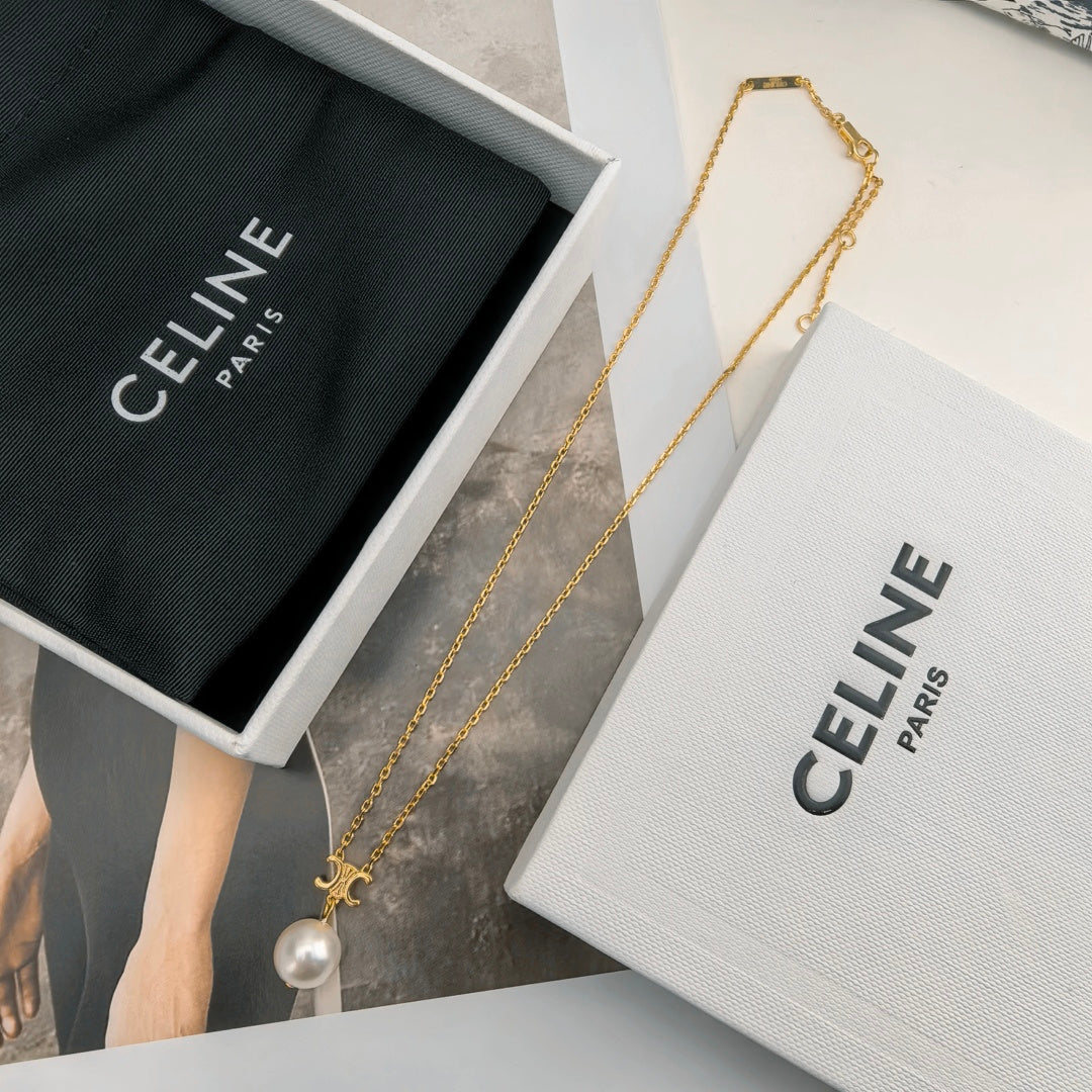 CELINE Triomphe Necklace