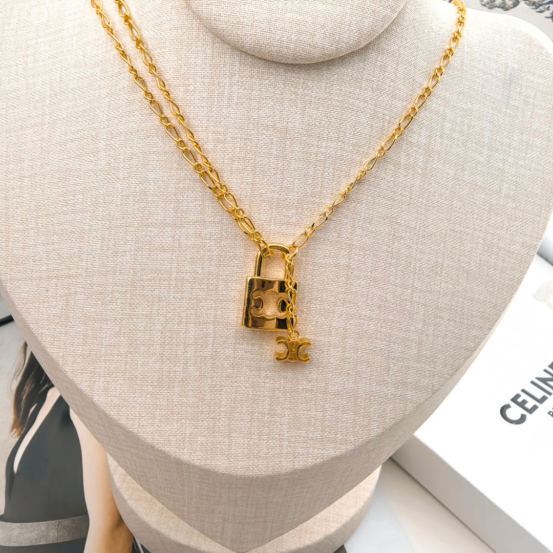 CELINE Triomphe Necklace