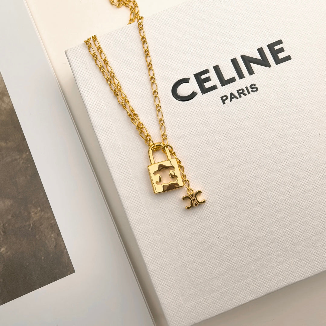 CELINE Triomphe Necklace