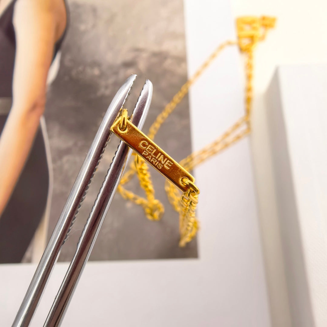 CELINE Triomphe Necklace