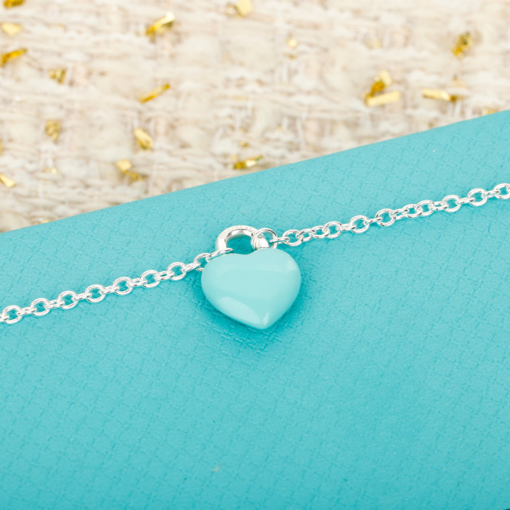 Tiffany & Co. 925 Silver Brass Necklace