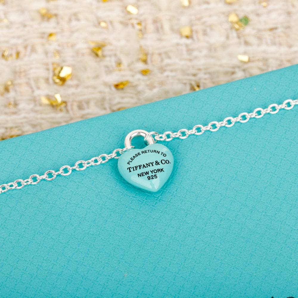 Tiffany & Co. 925 Silver Brass Necklace