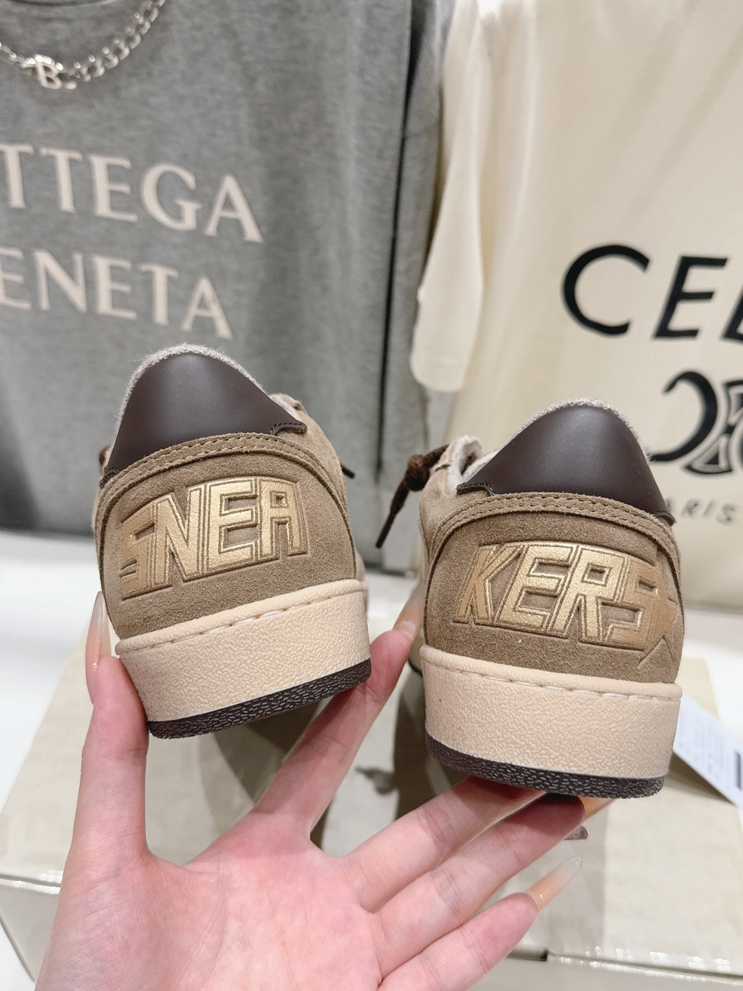 Golden Goose Vintage Distressed Sneakers #186