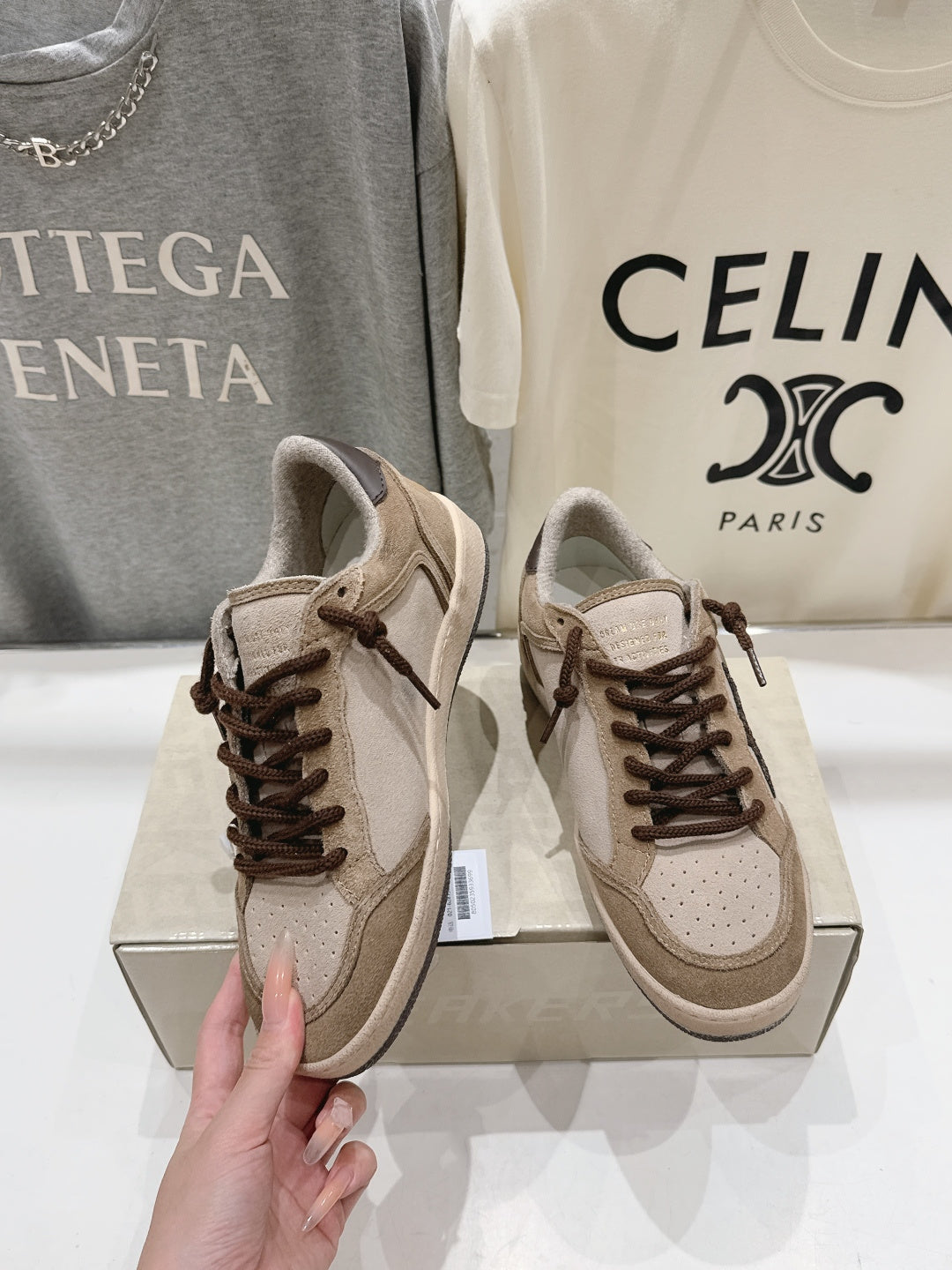 Golden Goose Vintage Distressed Sneakers #186