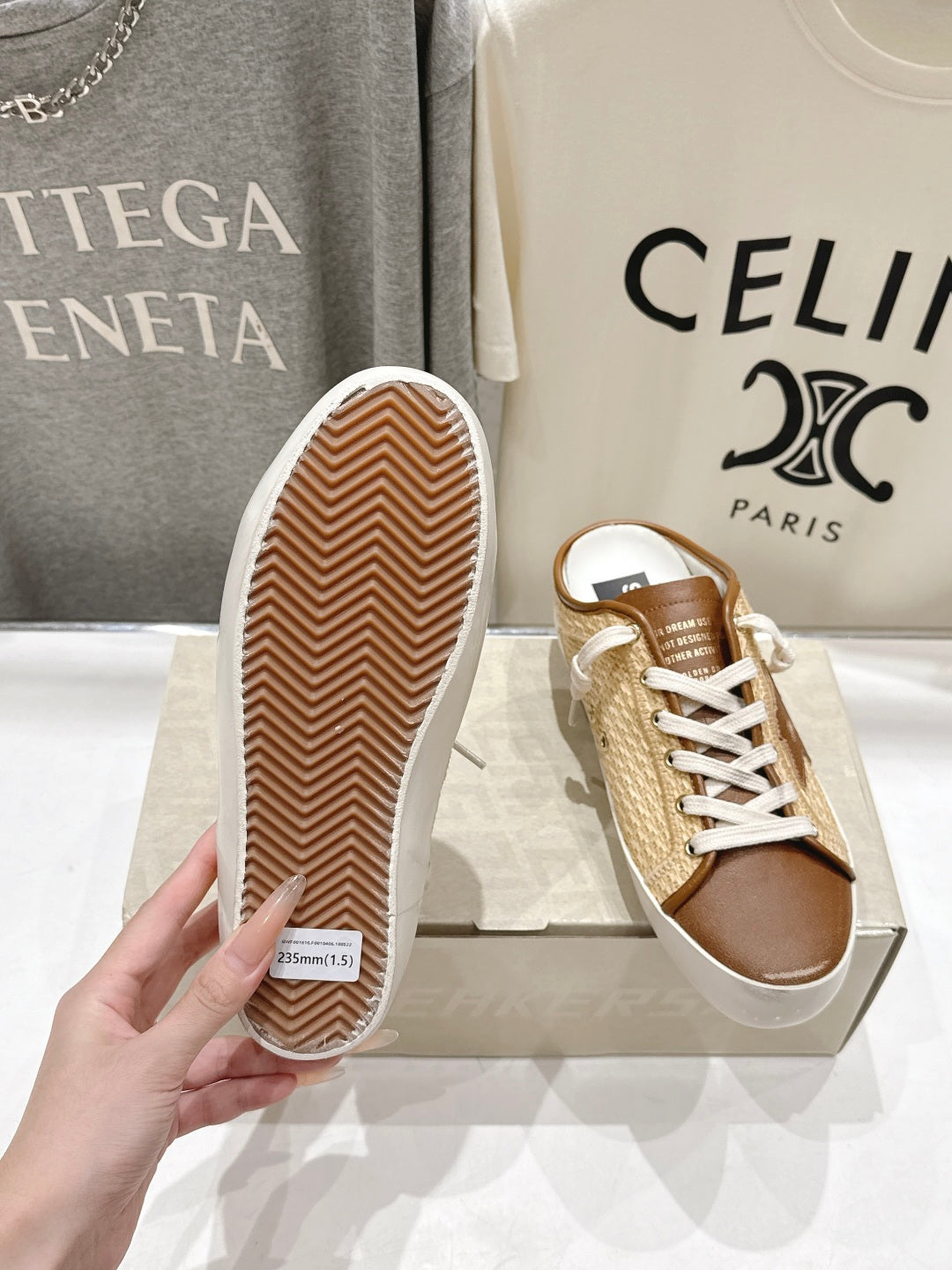 Golden Goose Vintage Distressed Sneakers #184