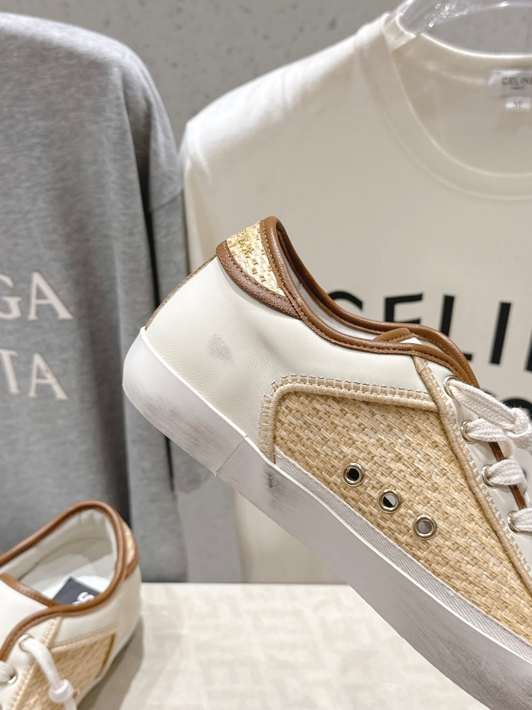Golden Goose Vintage Distressed Sneakers #185