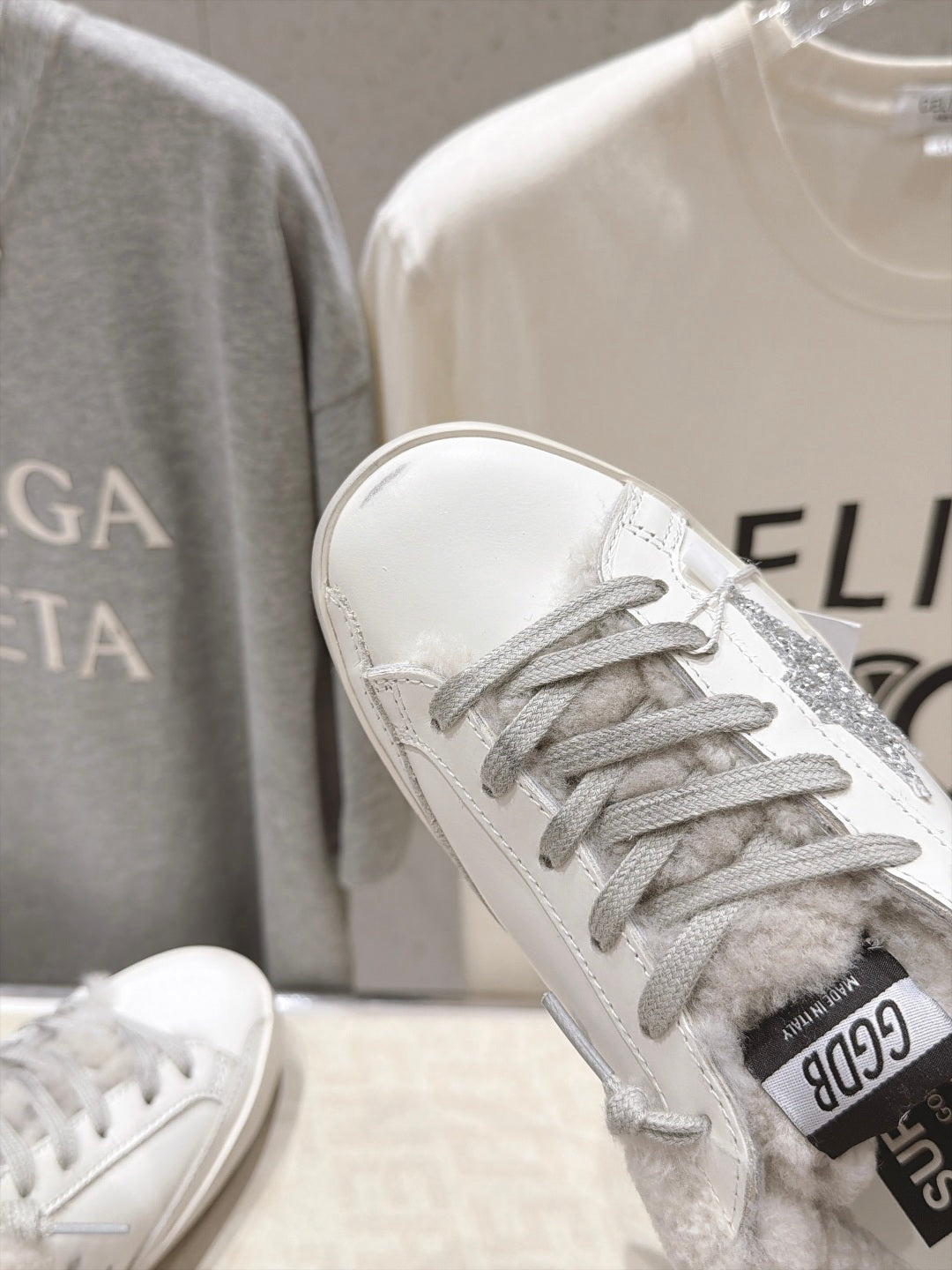 Golden Goose Vintage Distressed Sneakers #212