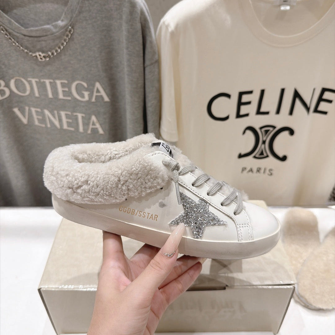 Golden Goose Vintage Distressed Sneakers #212