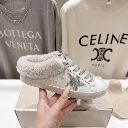 Golden Goose Vintage Distressed Sneakers #212