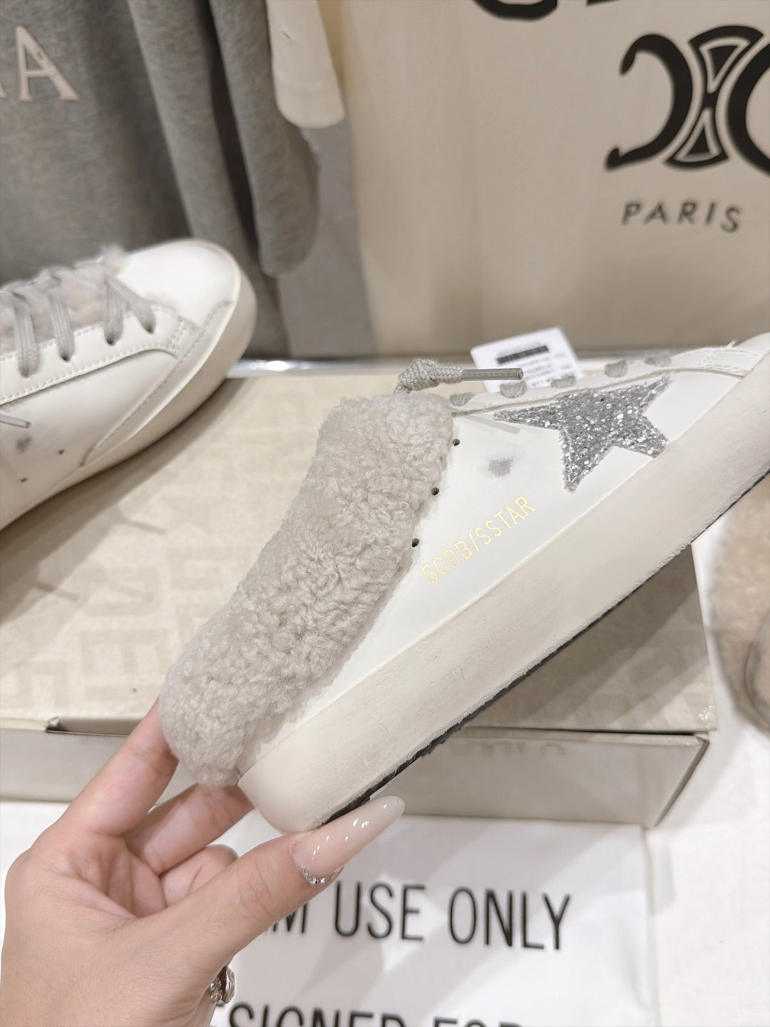 Golden Goose Vintage Distressed Sneakers #212