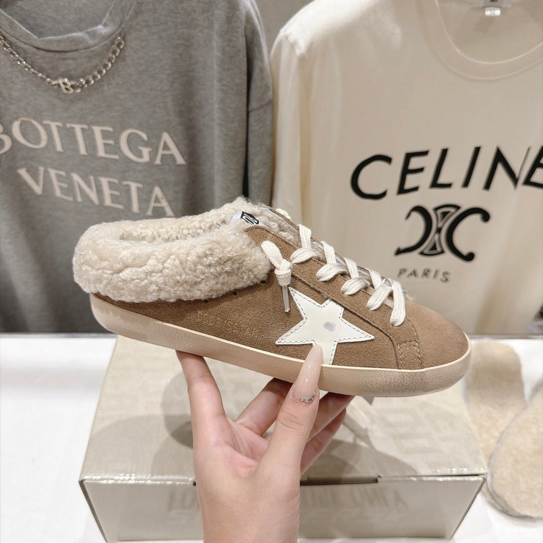 Golden Goose Vintage Distressed Sneakers #211