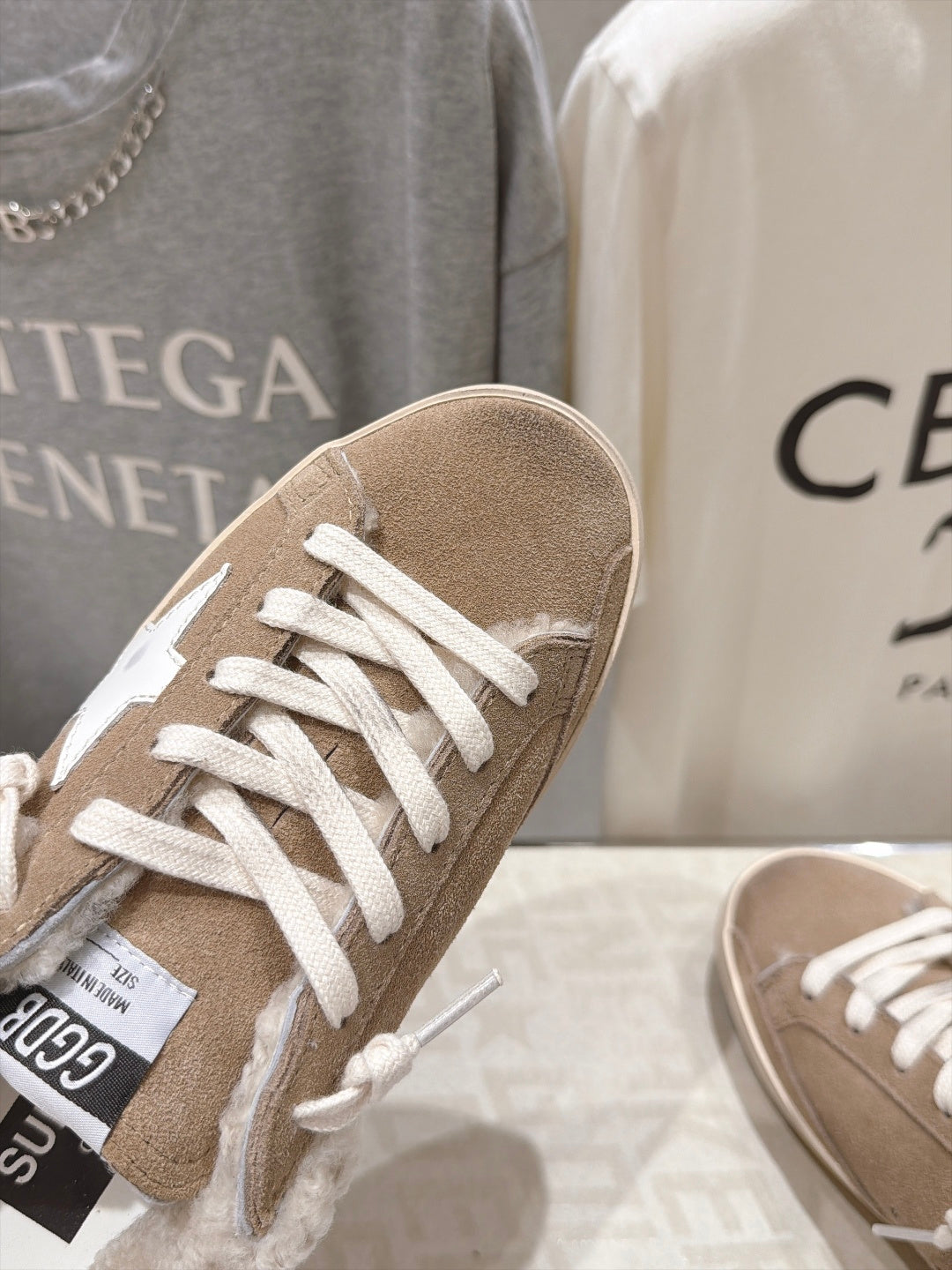 Golden Goose Vintage Distressed Sneakers #211