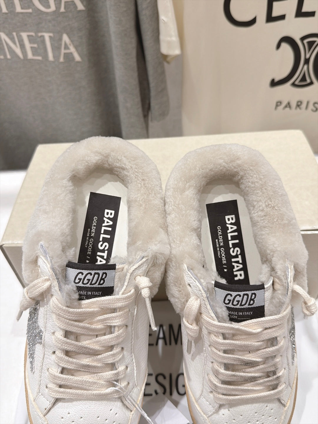 Golden Goose Vintage Distressed Sneakers #210