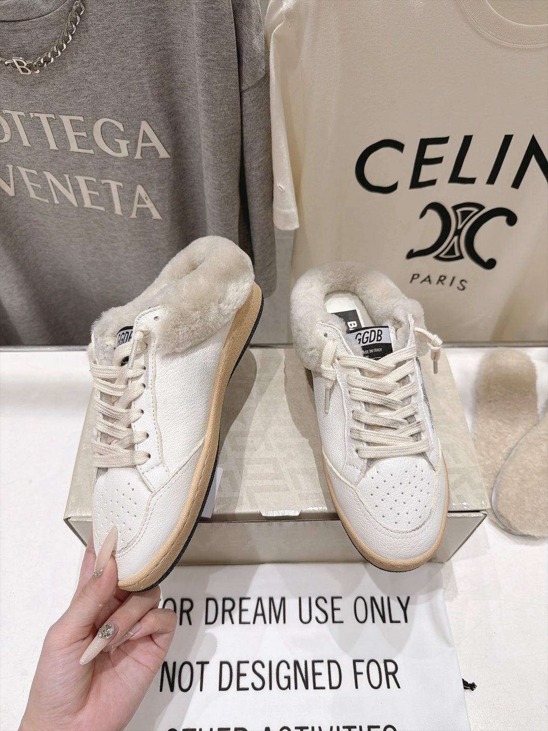 Golden Goose Vintage Distressed Sneakers #210